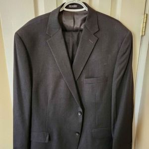 Pronto uomo platinum wool suit